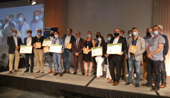 Les lauréats des Trophées RSE de la propreté édition 2021.