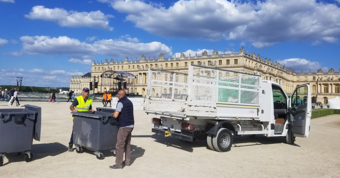 Ecoclean Services travaille pour différents lieux de prestige, comme le Château de Versailles
